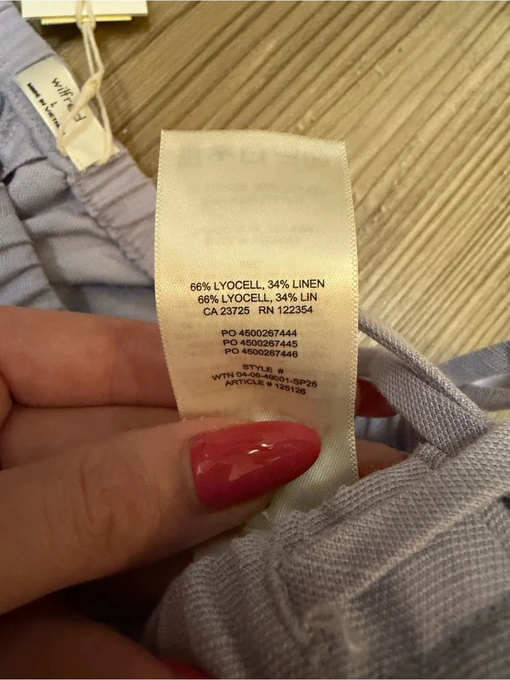 NWT aritzia artisan pants